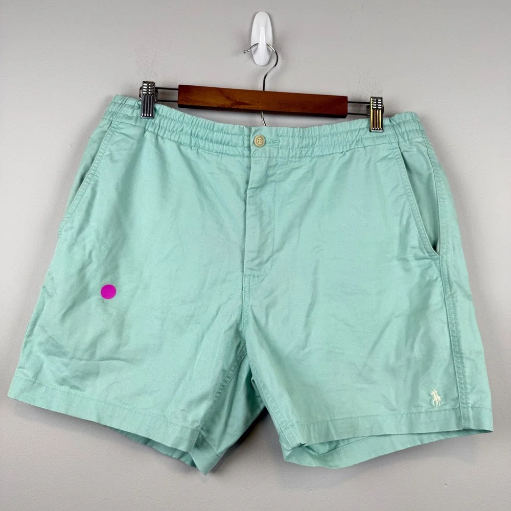 Polo Ralph Lauren Mens Stretch Shorts Large Classic Fit Preppy Coastal Hamptons